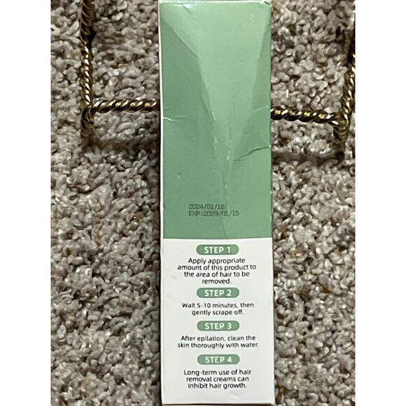 EBARUBT  Hair Removal Aloe Vera Mild. Cream .60g - Picture 2 of 4